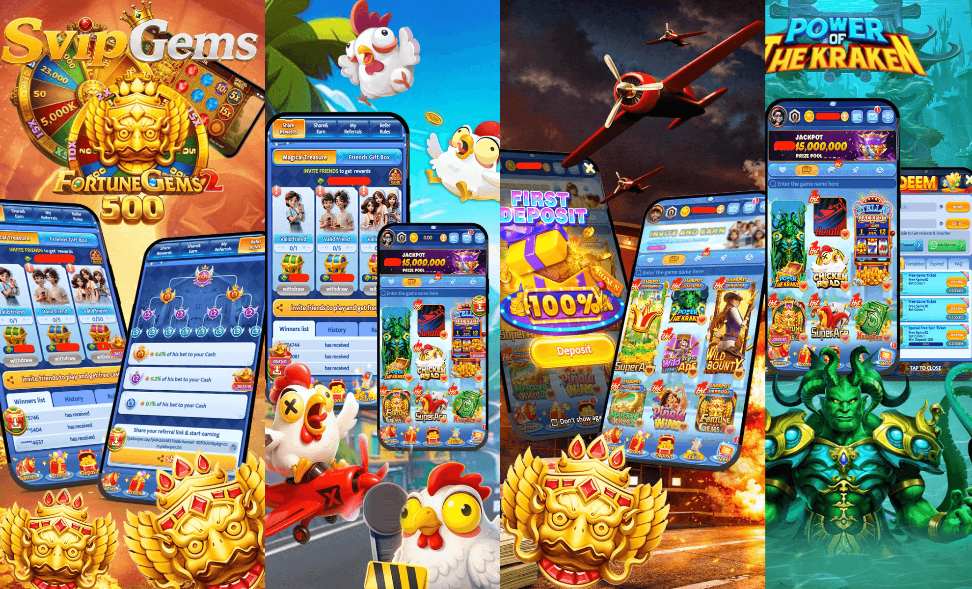 Svip Gems Mobile Experience