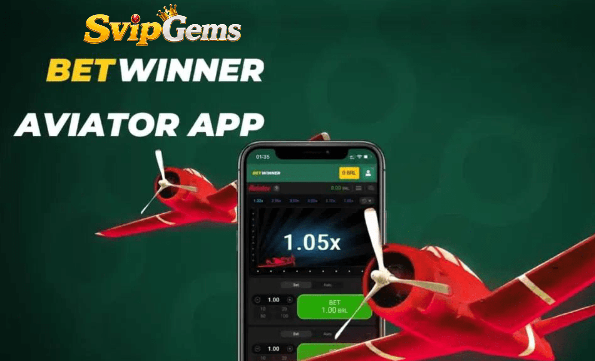 Svip Gems App Interface